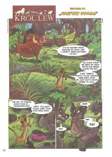 The first page of Clever Pumbaa.