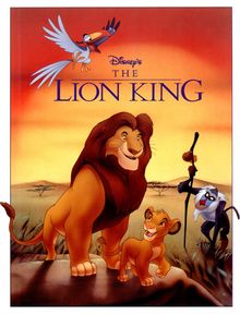 The cover of The Lion King comic.